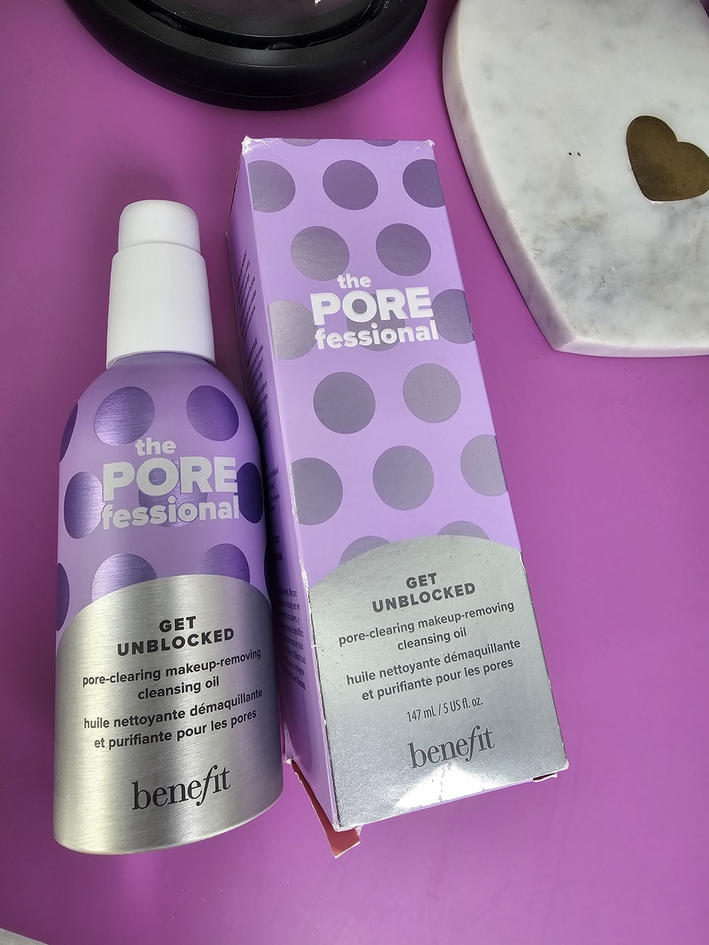 Benefit The POREfessional Get Unblocked Cleansing Oil - Lavender Purple